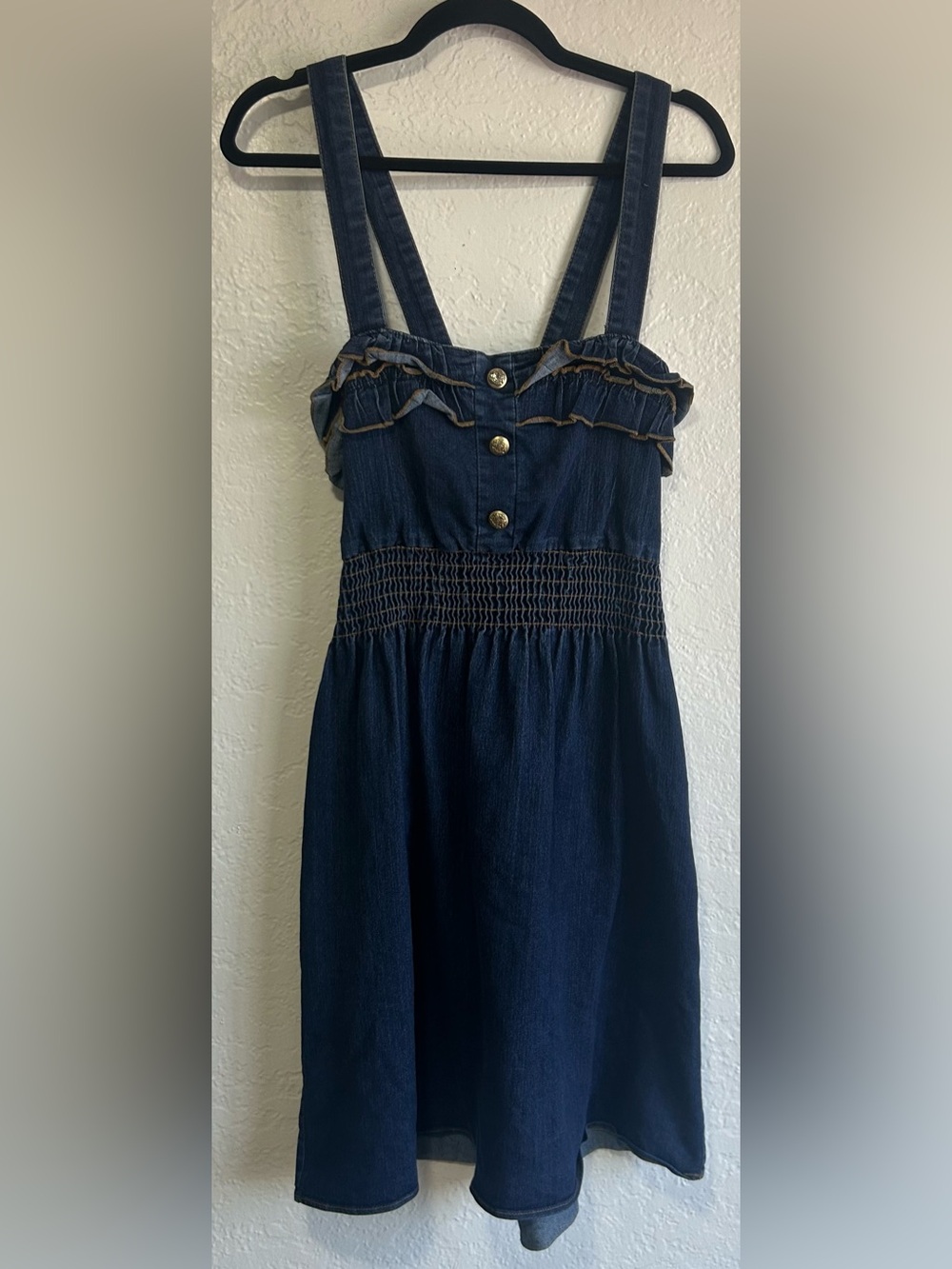 Miss California Denim Ruffle Sundress